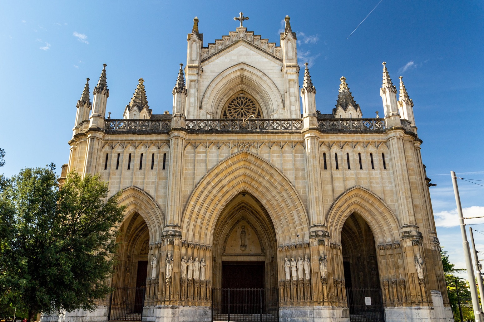 Cathedral in Vitoria-Gasteiz, Spain